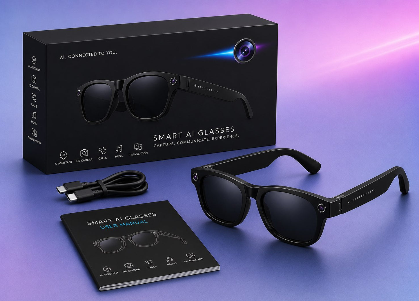 LUNEX — AI Smart Glasses